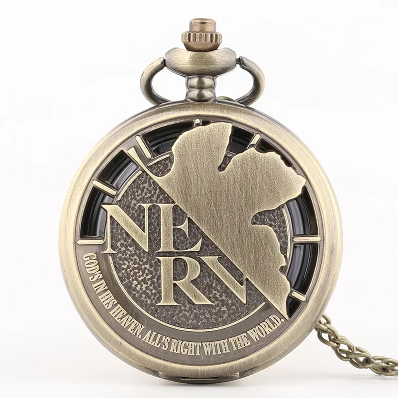 Anime Pendant Necklace - Collar con Reloj de Bolsillo de