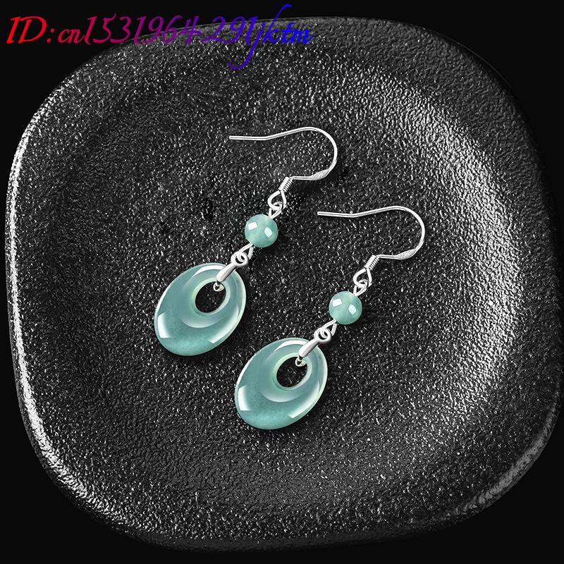 Pendientes de anillo de jadeít - Earrings reseña y precio