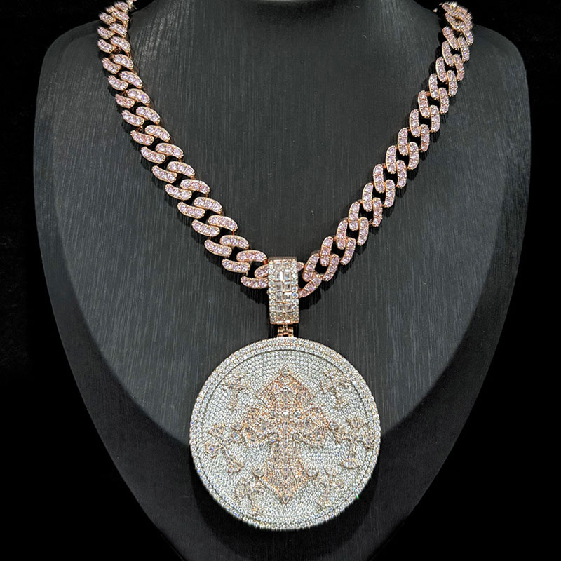 Collar de Cadena Cubana con Cr - Cuban Link Chain 12Mm reseña y precio