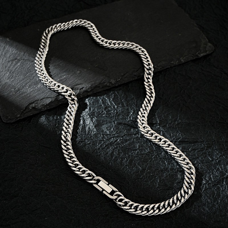 Collar de cadenas cubanas de a - Cuban Link Chain 12Mm reseña y precio
