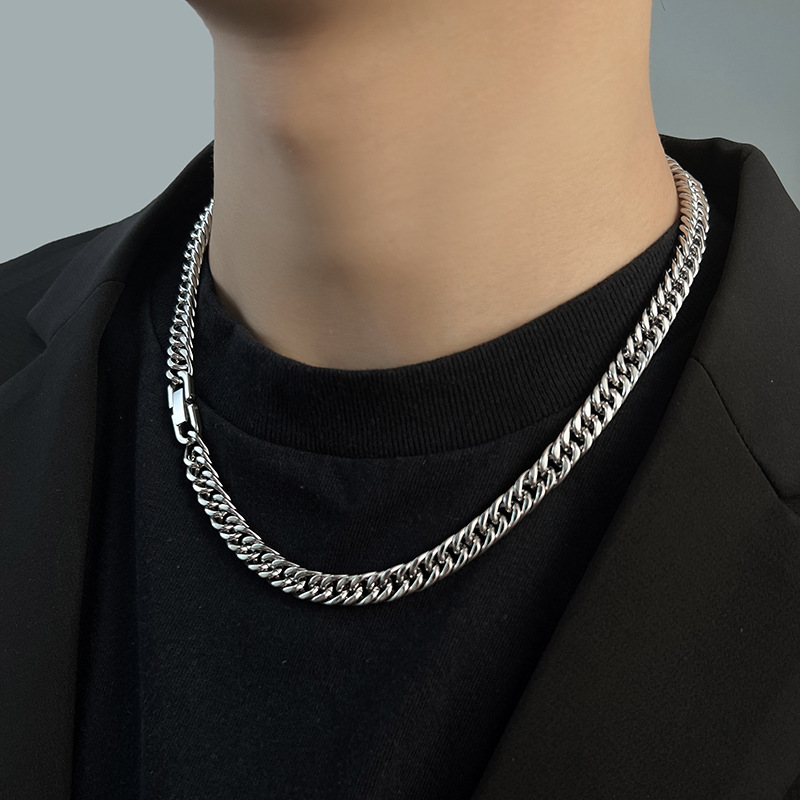 Collar de cadenas cubanas de a - Cuban Link Chain 12Mm reseña y precio
