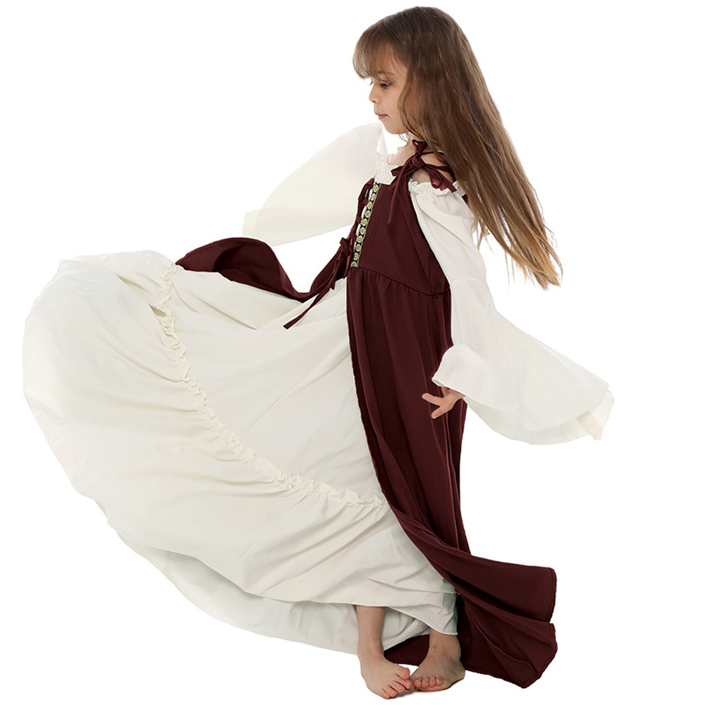 Vestido medieval de Halloween, - Necklaces reseña y precio