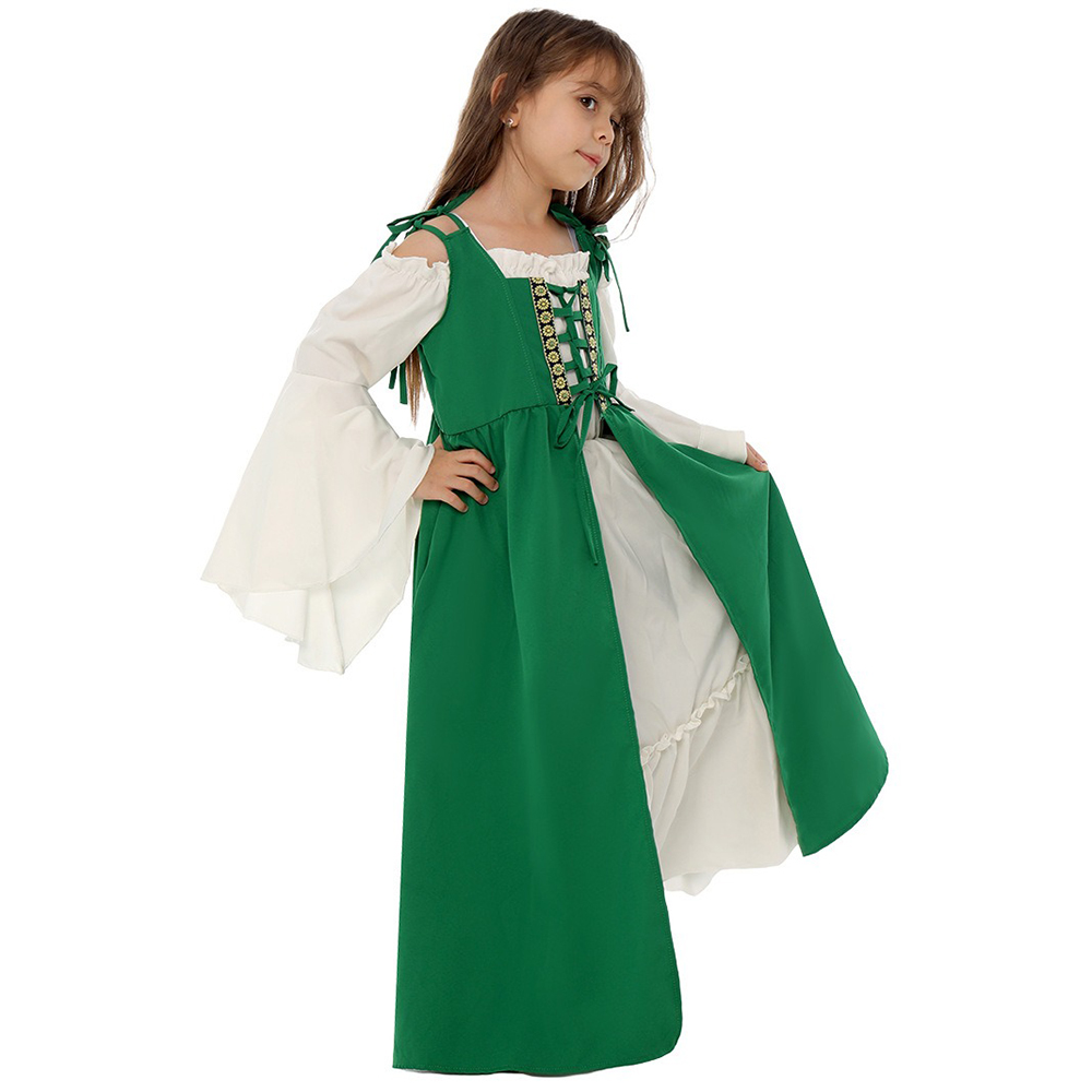 Vestido medieval de Halloween, - Necklaces reseña y precio
