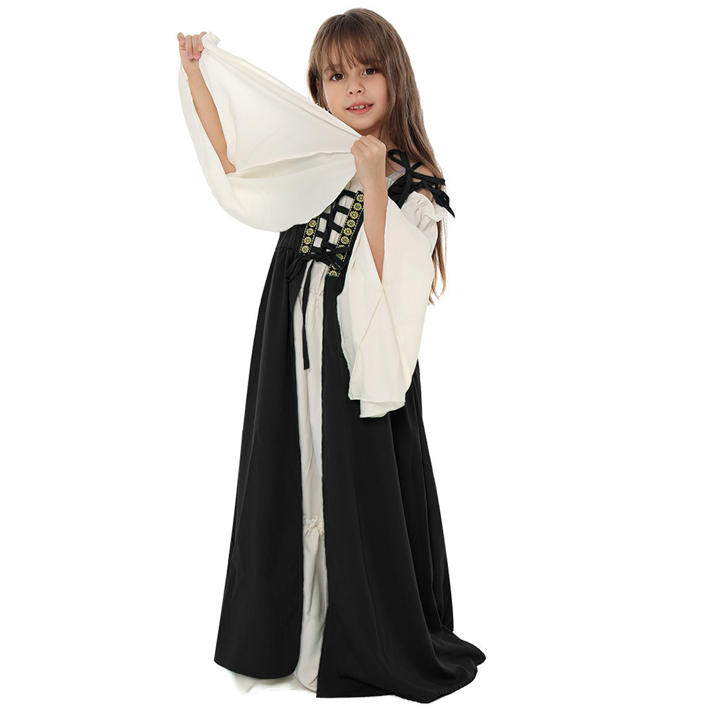 Vestido medieval de Halloween, - Necklaces reseña y precio