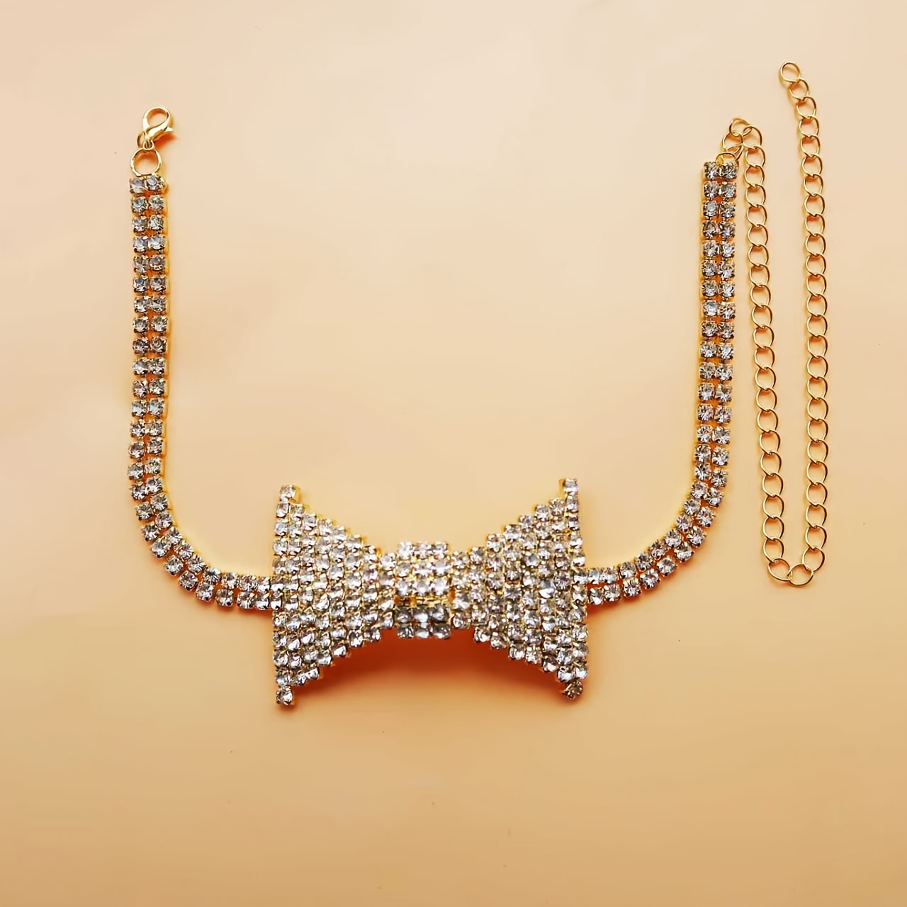 Cadena de cuello con lazo de d - Body Jewelry reseña y precio