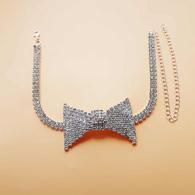 Cadena de cuello con lazo de d - Body Jewelry reseña y precio