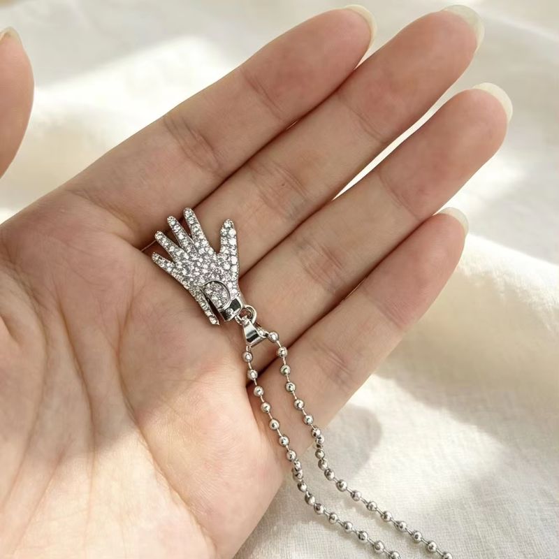 Collar de guante de Michael Ja - Anime Pendant Necklace reseña y precio