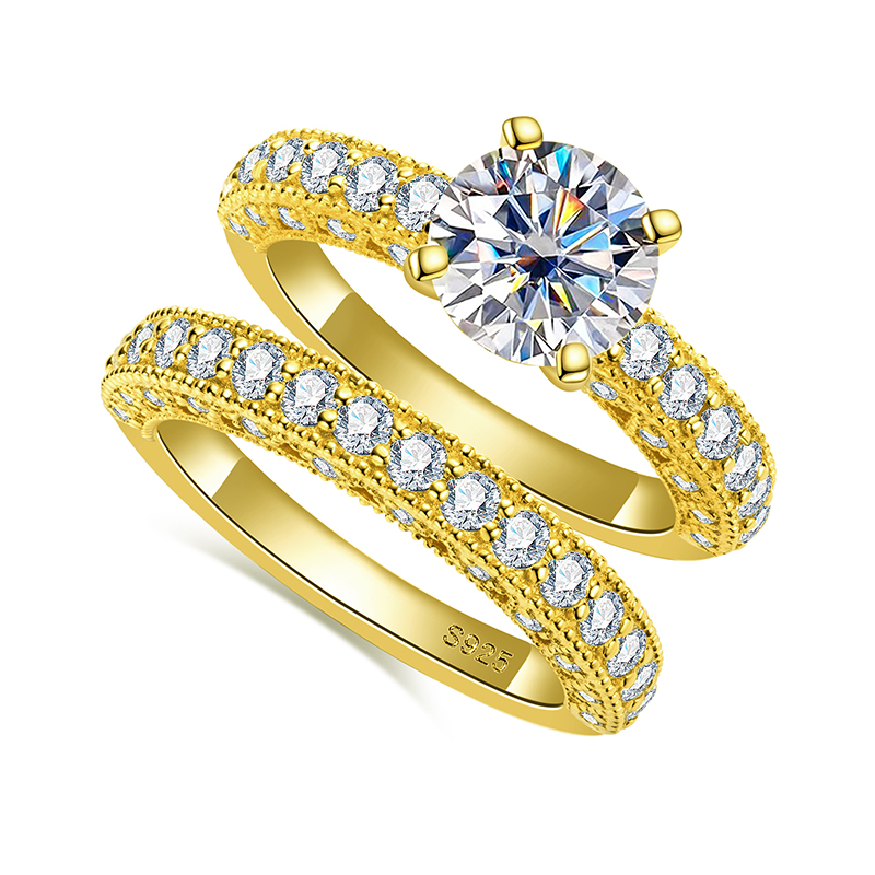 Anillo de compromiso para muje - Moissanite Engagement Ring 1 Carat reseña y precio