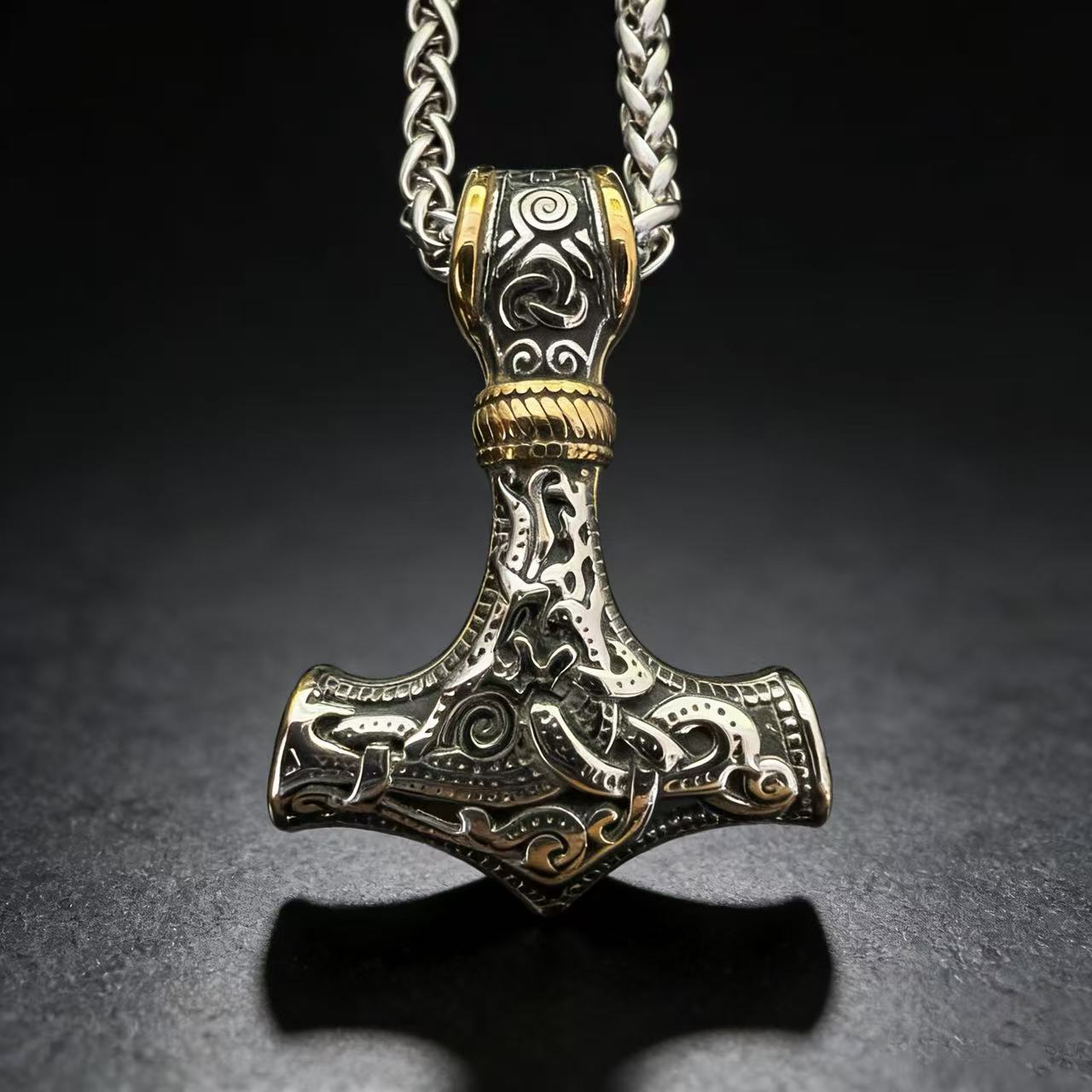 Collar de cadena con colgante  - Cuban Link Chain 12Mm reseña y precio