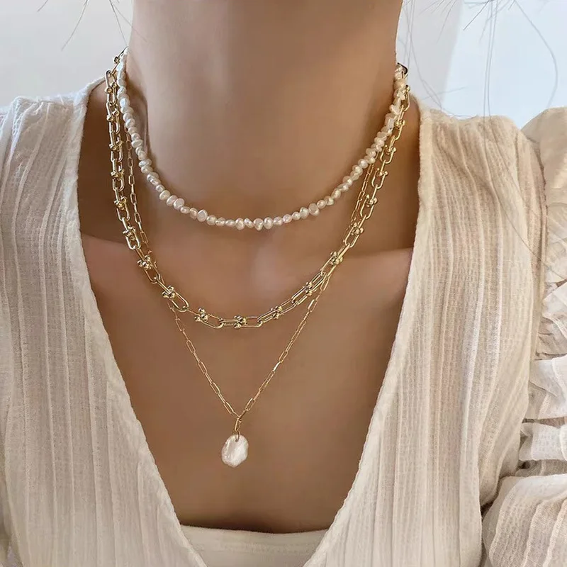 Collares con Colgante de Perla - Pearl Choker Necklace Vintage reseña y precio