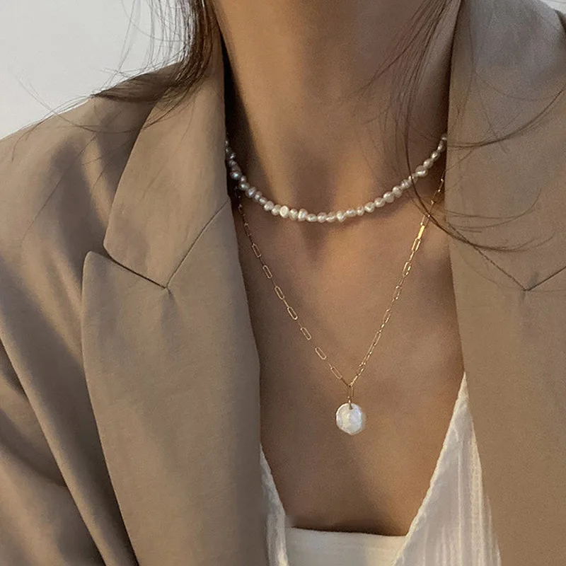 Collares con Colgante de Perla - Pearl Choker Necklace Vintage reseña y precio