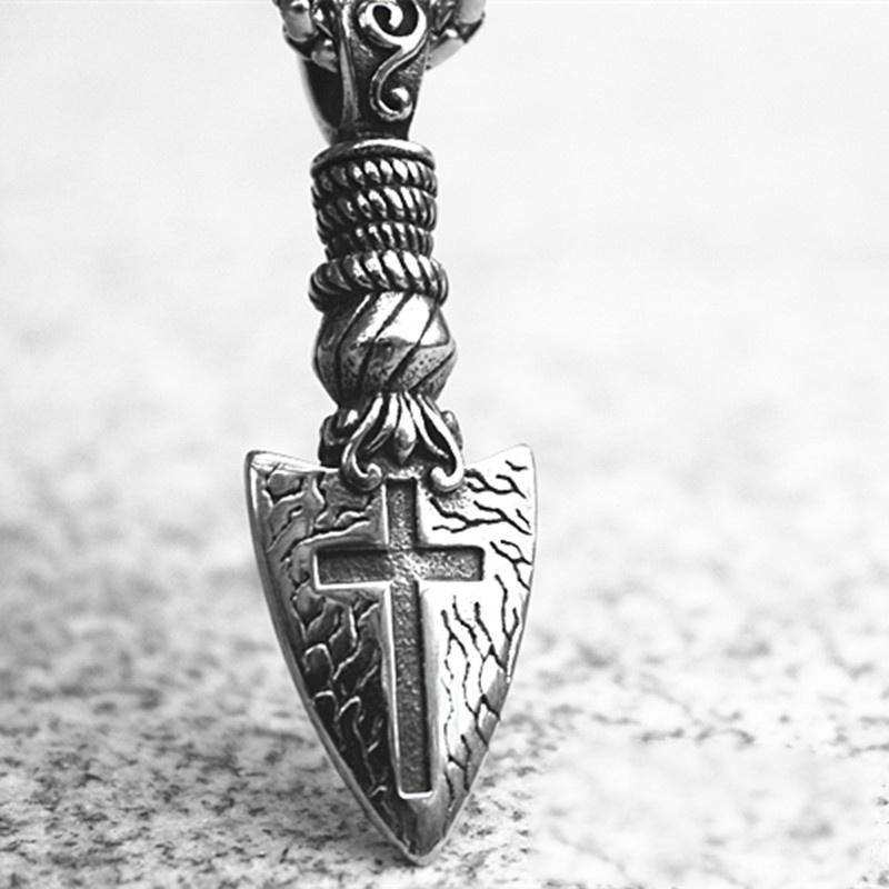 Collar con colgante de cruz y  - Cuban Link Chain 12Mm reseña y precio