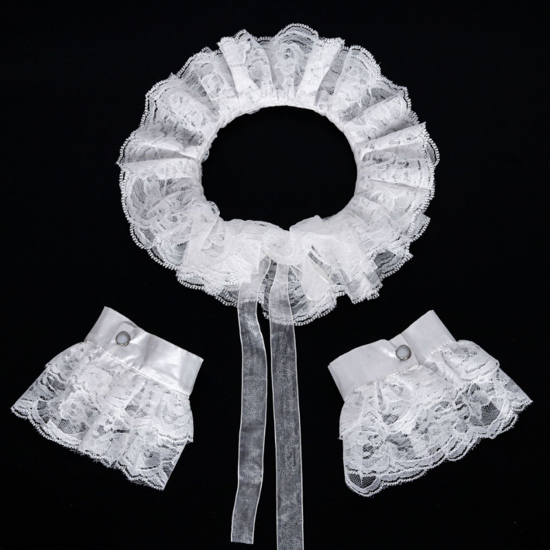 Conjunto de cuello de encaje e - Necklaces reseña y precio