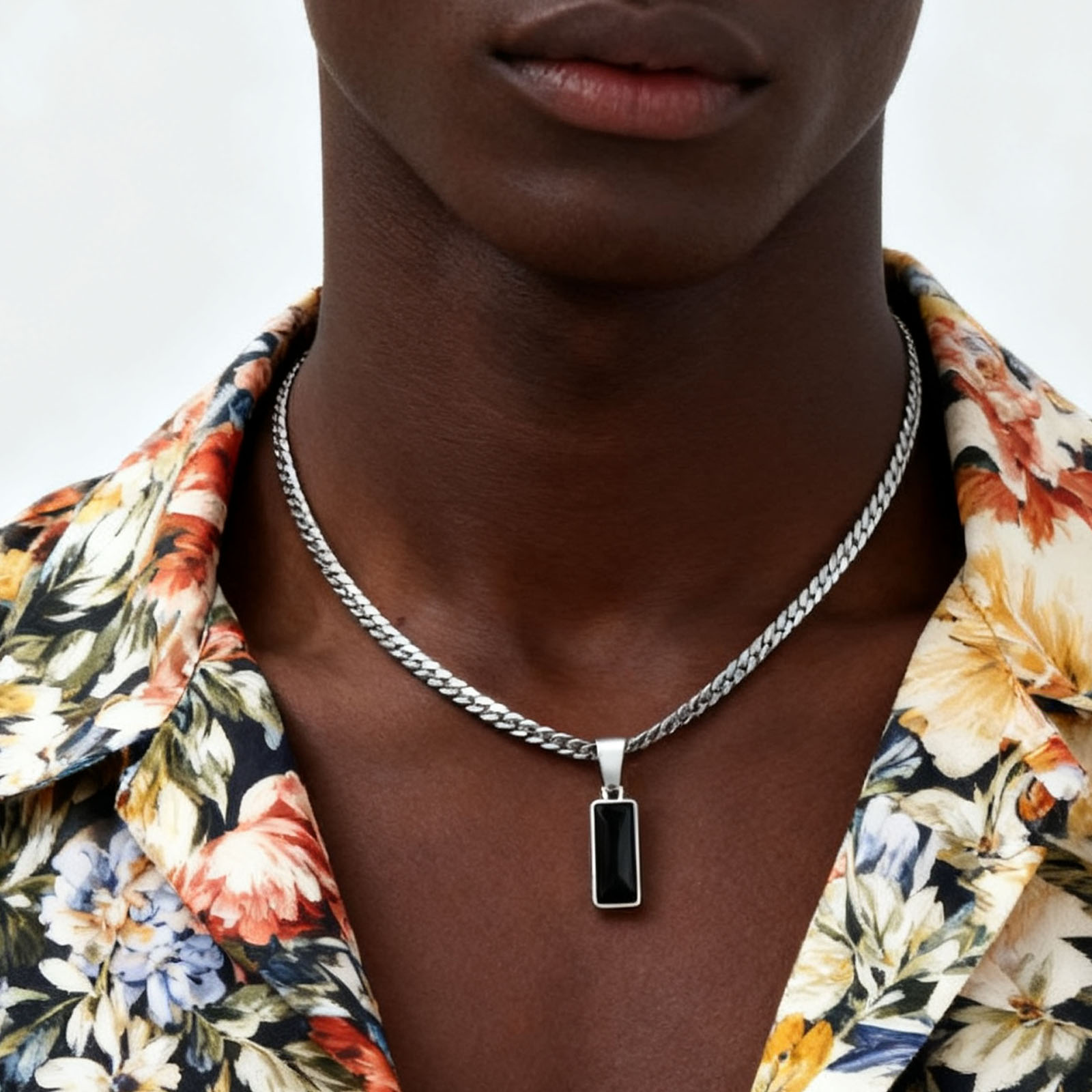 Collares con colgante de piedr - Cuban Link Chain 12Mm reseña y precio