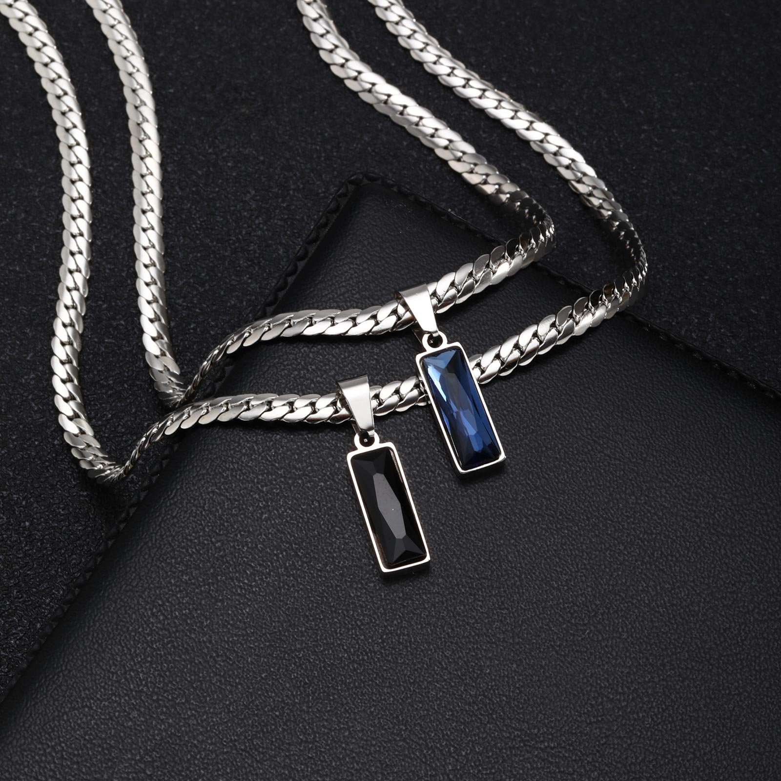 Collares con colgante de piedr - Cuban Link Chain 12Mm reseña y precio