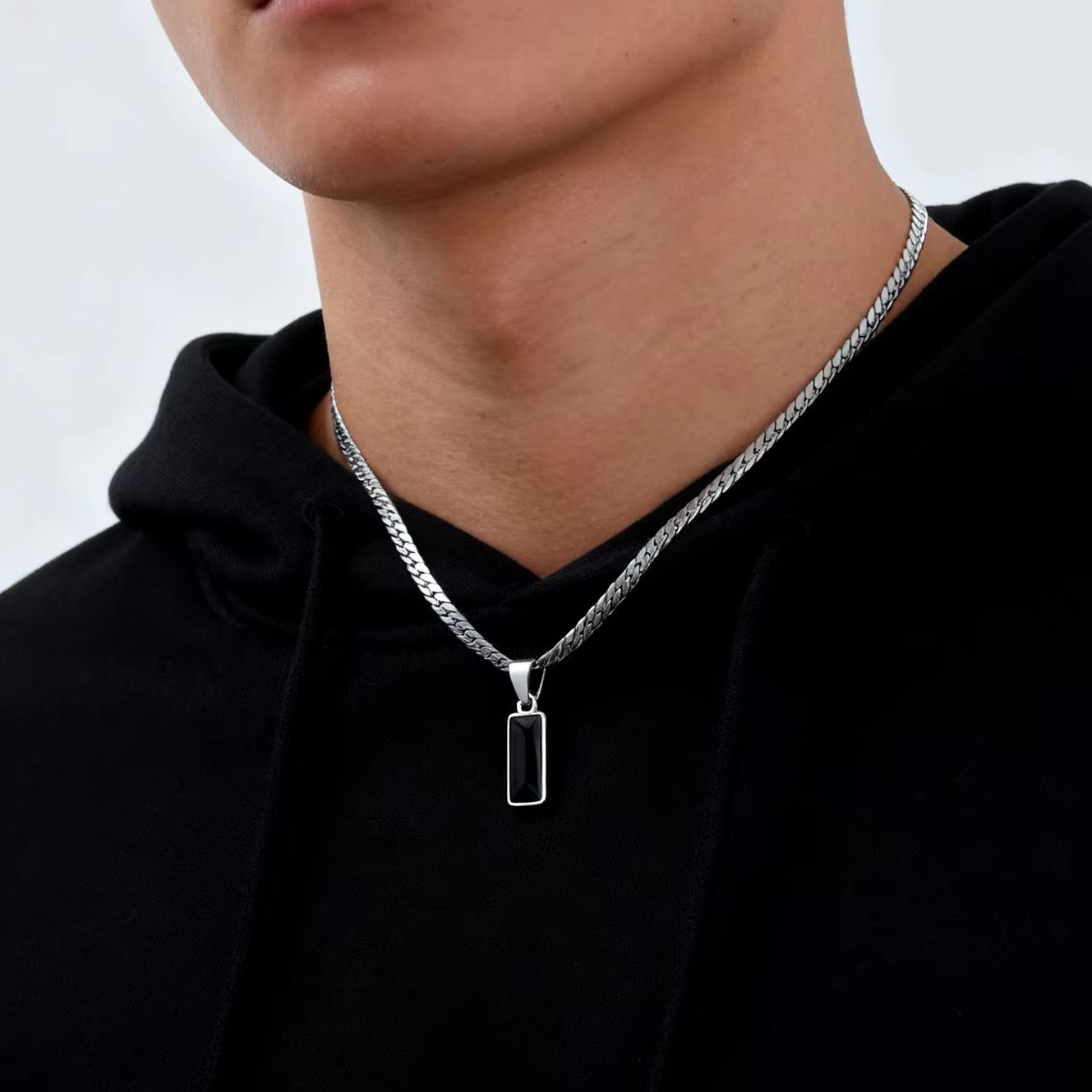 Collares con colgante de piedr - Cuban Link Chain 12Mm reseña y precio