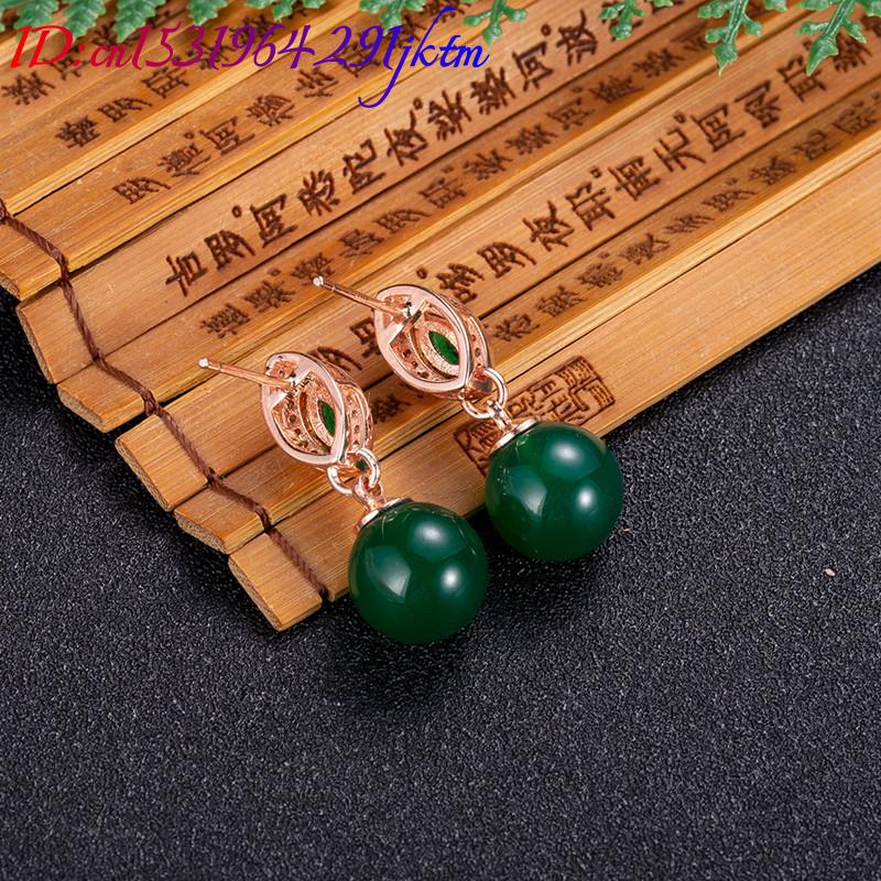 Pendientes de cuentas de Jade  - Earrings reseña y precio